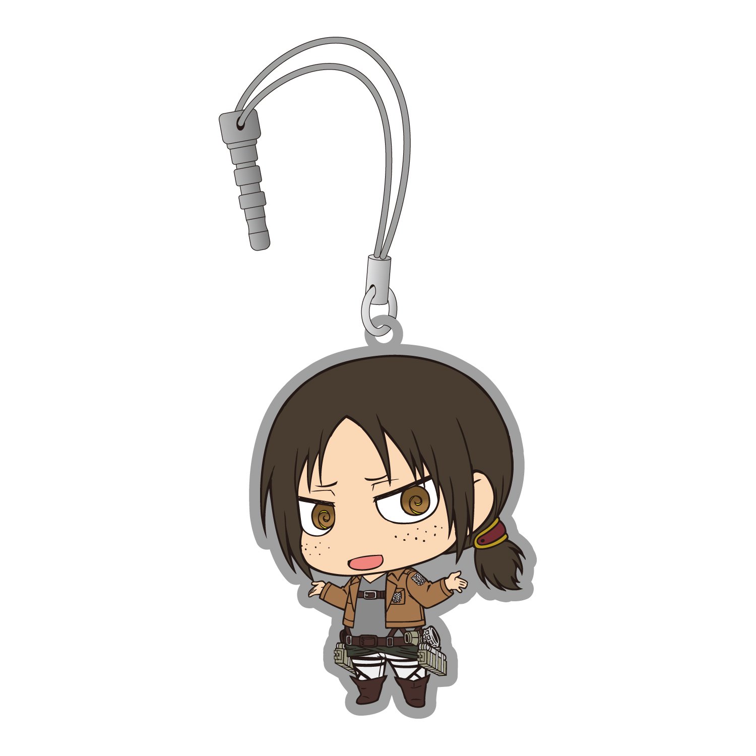 Amazon.co.jp: 進撃の巨人 ちみ進撃イヤホンジャックマスコット3